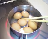 麺類のグレードアップ！半熟煮たまごちゃん作り方2写真