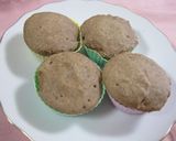 レンジで♬はったい粉（きな粉）の蒸しパン作り方3写真