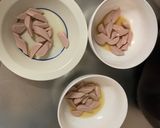 ゴロゴロ野菜魚肉ソーセージユッケ炒煮風作り方2写真