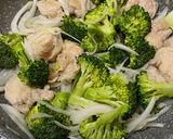 鶏肉とブロッコリーのチーズクリーム煮作り方3写真