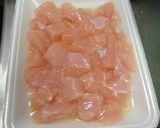 混ぜて焼くだけ✿ササミの柚子胡椒焼き✿作り方3写真
