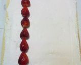 丸ごと苺入り◎しっとり米粉のロールケーキ作り方13写真
