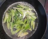 うどのきんぴら（ごまラー油風味）作り方2写真