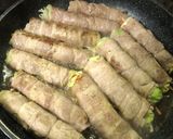 お弁当にも良し！春キャベツの豚肉巻き♪作り方7写真