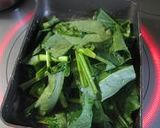 ほうれん草：バター醤油炒め作り方2写真