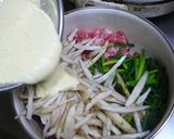簡単で節約料理　豚コマとゴボウのかき揚げ作り方6写真