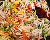 簡単に作れる青椒肉絲作り方6写真