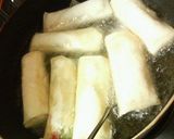 ヘルシー✿豆腐とアスパラの❀簡単春巻き✿作り方8写真
