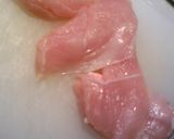 鶏胸肉のカツレツサラダ添え作り方1写真