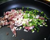 塩豚とレタスで✿春のチャーハン作り方2写真