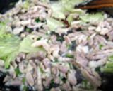 塩豚とレタスで✿春のチャーハン作り方3写真