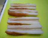 お弁当の彩りに！カニカマちくわのマヨ焼き作り方1写真