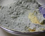 抹茶とぜんざいのバターケーキ風作り方5写真