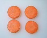 ニンジンのちょうちょ（キャラ弁おかず）作り方1写真