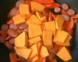 もやし、蓮根、人参、南瓜、大豆炒め作り方10写真