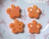 ニンジンのちょうちょ（キャラ弁おかず）作り方7写真