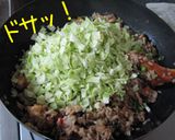 Ａ級【キャベツ飯】ソース味。くぅっ*･°作り方15写真