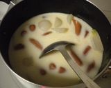 こかぶとお豆のとろ～りスープ作り方4写真