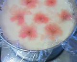 混ぜるだけレシピで豪華に！桜チーズケーキ作り方26写真