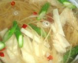 茹でるだけ！竹の子とアスパラのパスタ作り方3写真
