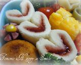 パンでハート形弁当作り方3写真