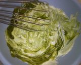 抹茶チョコでレアチーズケーキ♪栗入り☆作り方8写真
