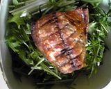 ヘルシー☆簡単☆焼き鯖と水菜のサラダ☆作り方3写真
