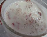 簡単♥いちご牛乳作り方2写真