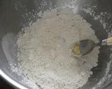 エビとコーンの薄焼きピザ作り方1写真