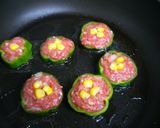 お弁当おかず☆ピーマンバーグ作り方3写真