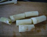 春を楽しむ。うどの下処理と梅シソ和え作り方3写真