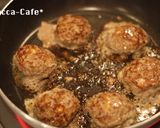 ジューシーチーズハンバーグ♪作り方7写真
