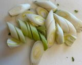 春菊のすき焼き風煮作り方1写真