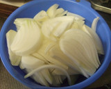 新たまねぎたっぷり★えびとたまごの炒め物作り方1写真