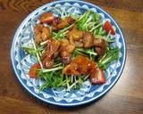 鶏もも　お酢の照り煮　お弁当にもOK♪作り方5写真