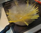 フライパン１つで作る☆カニの和風パスタ作り方1写真