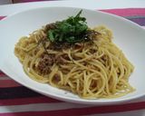 フライパン１つで作る☆カニの和風パスタ作り方8写真