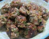 野菜たっぷり♪合いびき肉で焼き味噌つくね作り方5写真