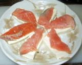 豆腐と鮭のレンジ蒸し作り方3写真