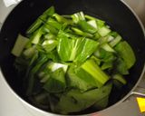 シャキッふわっ♪チンゲン菜の卵とじ作り方1写真