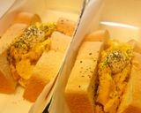 レンジだけで簡単！ふわふわたまごサンド作り方8写真