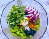 スピルリナと枝豆のファラフェル作り方1写真