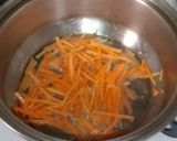 きんぴらごぼう小えび入り作り方2写真