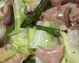 （広島）ソウルフード味付け豚ホルモンの野菜炒め作り方3写真