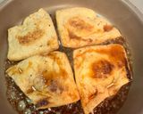 甘辛おあげで病みつき♪油揚げのネギおかか詰め焼き作り方6写真