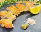 旨い!鶏もも肉の一夜干し風パリパリ焼き作り方8写真