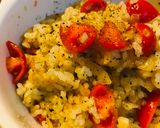 プチトマト＆チーズのイタリアン炒飯作り方4写真