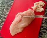 サラダチキンコールスロー作り方2写真