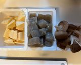 豚バラと筍、厚揚げ、こんにゃくの炒め煮作り方1写真