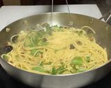 生ハムとクレソンのペペロンチーノ作り方16写真